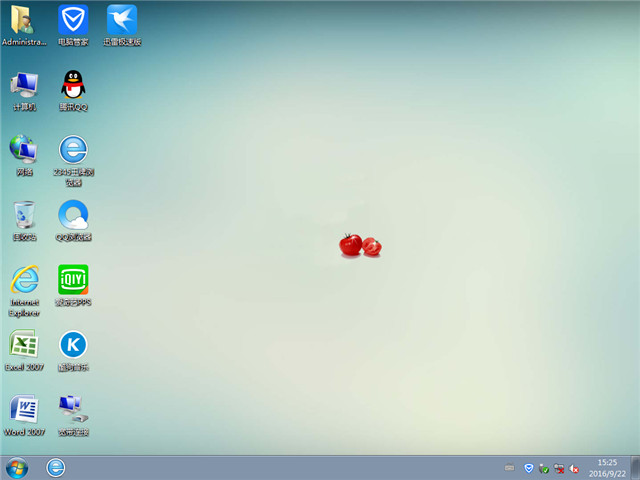 番茄花园 Ghost Win7 64位极速装机版 2016.10
