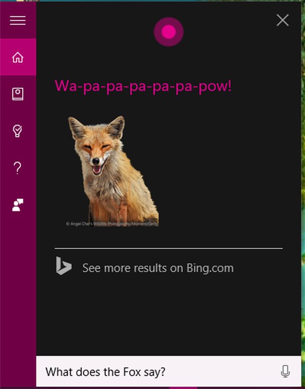 Win10版微软小娜能做的15件酷事：讲笑话、打车、唱歌...