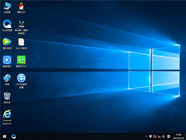 雨林木风 Win10 x64（1803专业版）v2019.03